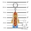 IQ Lego Llavero de luz para perro caliente figura de 3_3