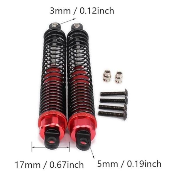 Shock Absorber Damper 130mm Oil Adjustable Alloy Aluminum_3