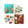 Lifetop 30 rocas de pintura pequeñas rocas planas y_5