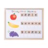 Melissa Doug Juego de sellos de madera con letras y_5