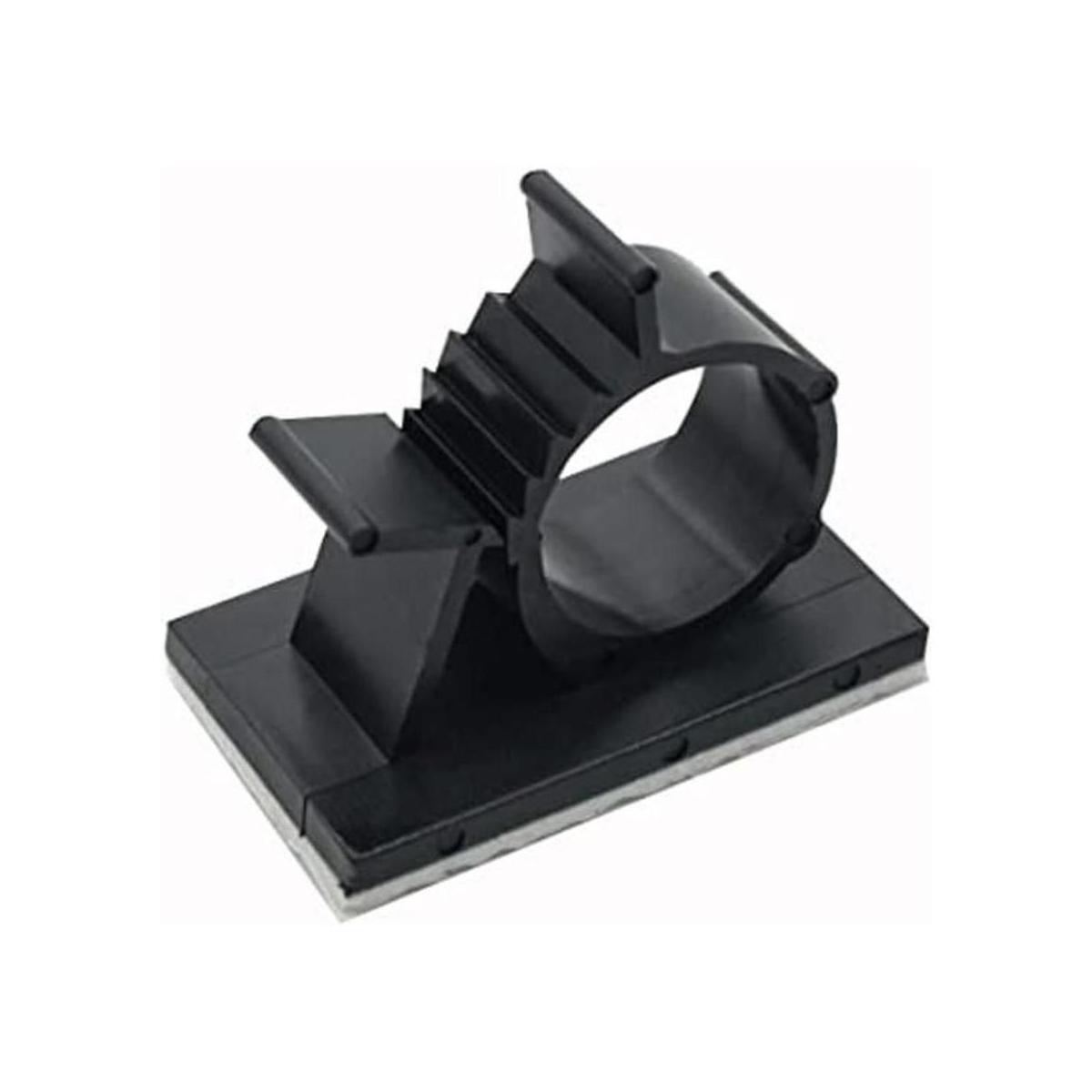 Paquete de 25 clips de cable ajustables de nailon para