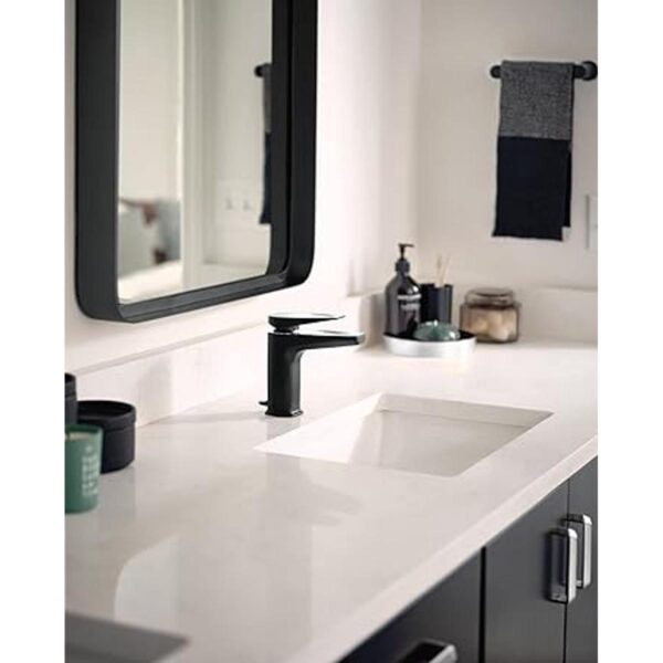 Moen Genta BH3886BL Barra de toalla de mano moderna de
