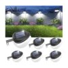 JSOT Luces solares para exteriores para canalones de_2