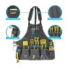 FASITE Delantal de trabajo con bolsillos para_3