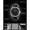Reloj de cuarzo para hombre número romano casual de_2