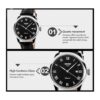 Reloj de cuarzo para hombre número romano casual de_4