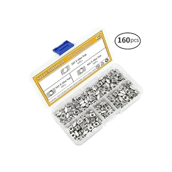 Sutemribor 160 tuercas T serie 2020 tuercas en T M3 M4 M5_2