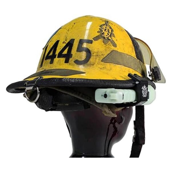 Soporte de linterna de aluminio para casco de bombero