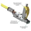 LINKUP Conectores RJ45 Cat6A paquete de 2 blindados con_3