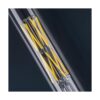 LEOOLS Bombilla tubular LED Edison regulable de 12 W