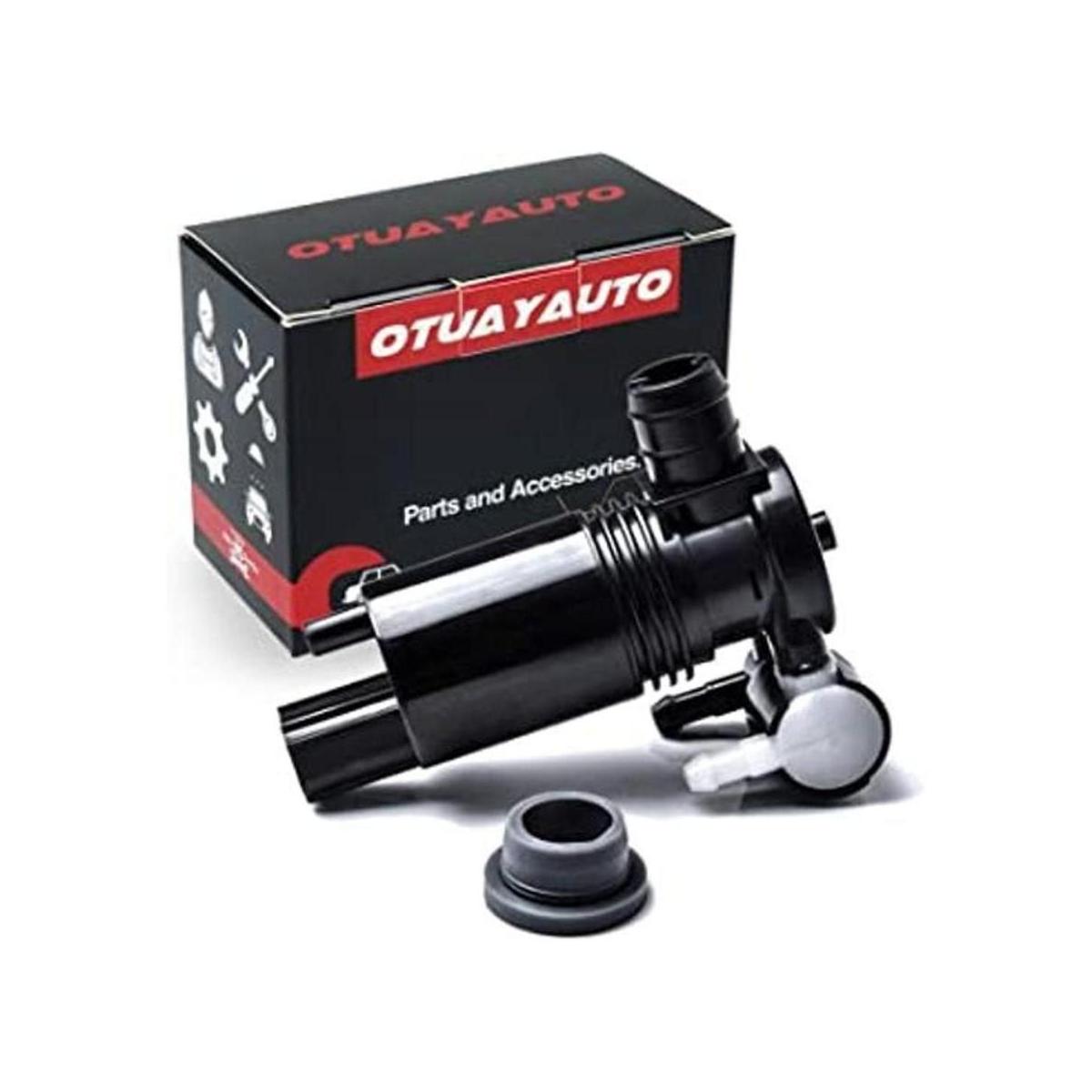 OTUAYAUTO 8A6117K624AA Bomba de limpiaparabrisas de