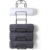 SODUKU Toallero de pared para baño anaquel para toallas