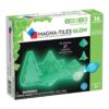 MagnaTiles Juego de azulejos que brillan en la oscuridad_1