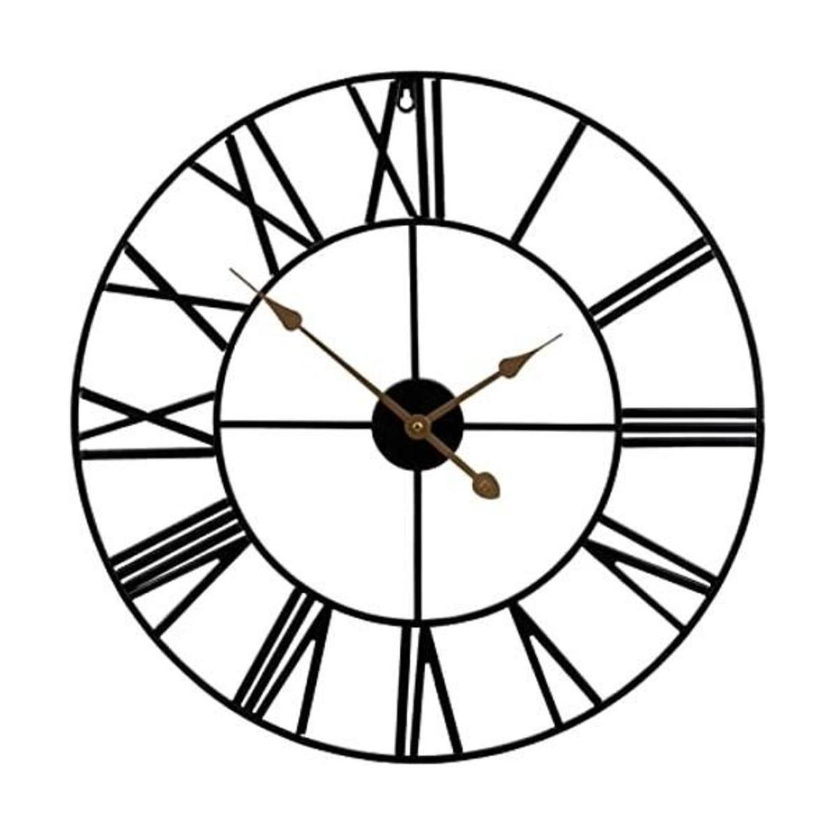 Sorbus Reloj de pared decorativo grande de 24 pulgadas