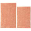 Cosyroom Juego de 2 alfombras de baño antideslizantes_1