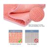 Cosyroom Juego de 2 alfombras de baño antideslizantes_3