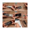 Rongdeson M.2 NVME adaptador de gabinete SSD Negro_4