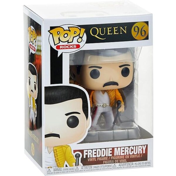 Funko Pop Es increíble Queen Freddie Mercury Wembley