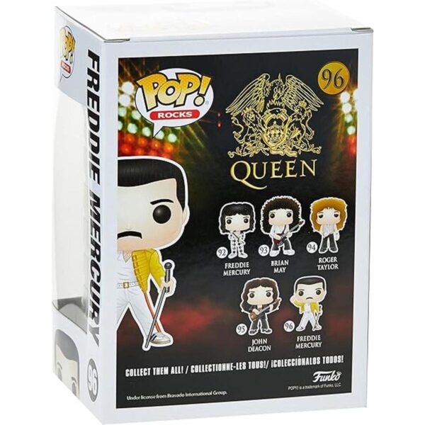 Funko Pop Es increíble Queen Freddie Mercury Wembley
