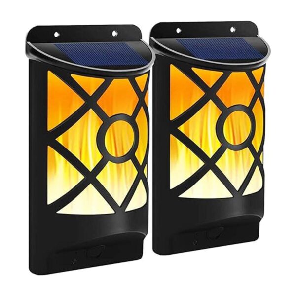 Luces solares de llama al aire libre Fitybow impermeable_1