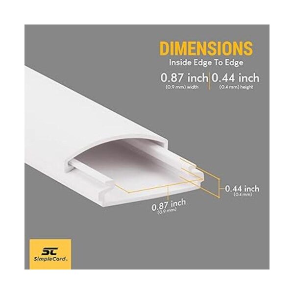 SimpleCord Kit organizador de cables deslizantes para_3