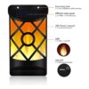 Luces solares de llama al aire libre Fitybow impermeable_2