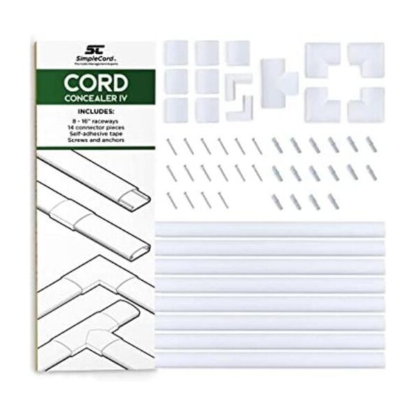 SimpleCord Kit organizador de cables deslizantes para_1