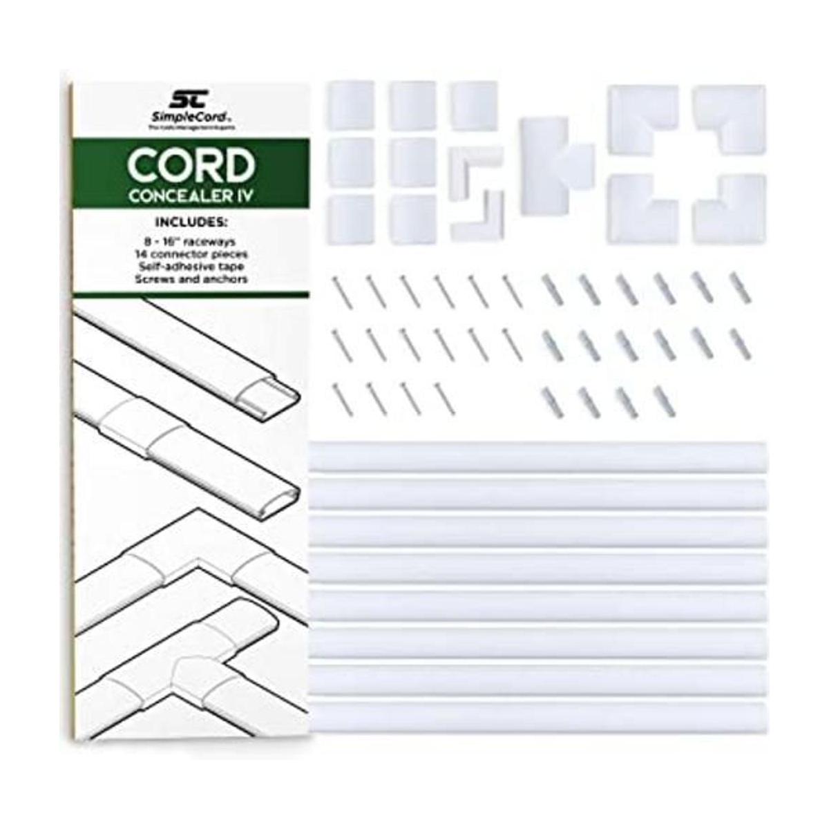 SimpleCord Kit organizador de cables deslizantes para