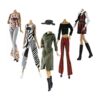 Ropa para muñecas 5 trajes de otoño vestidos rompevientos_1