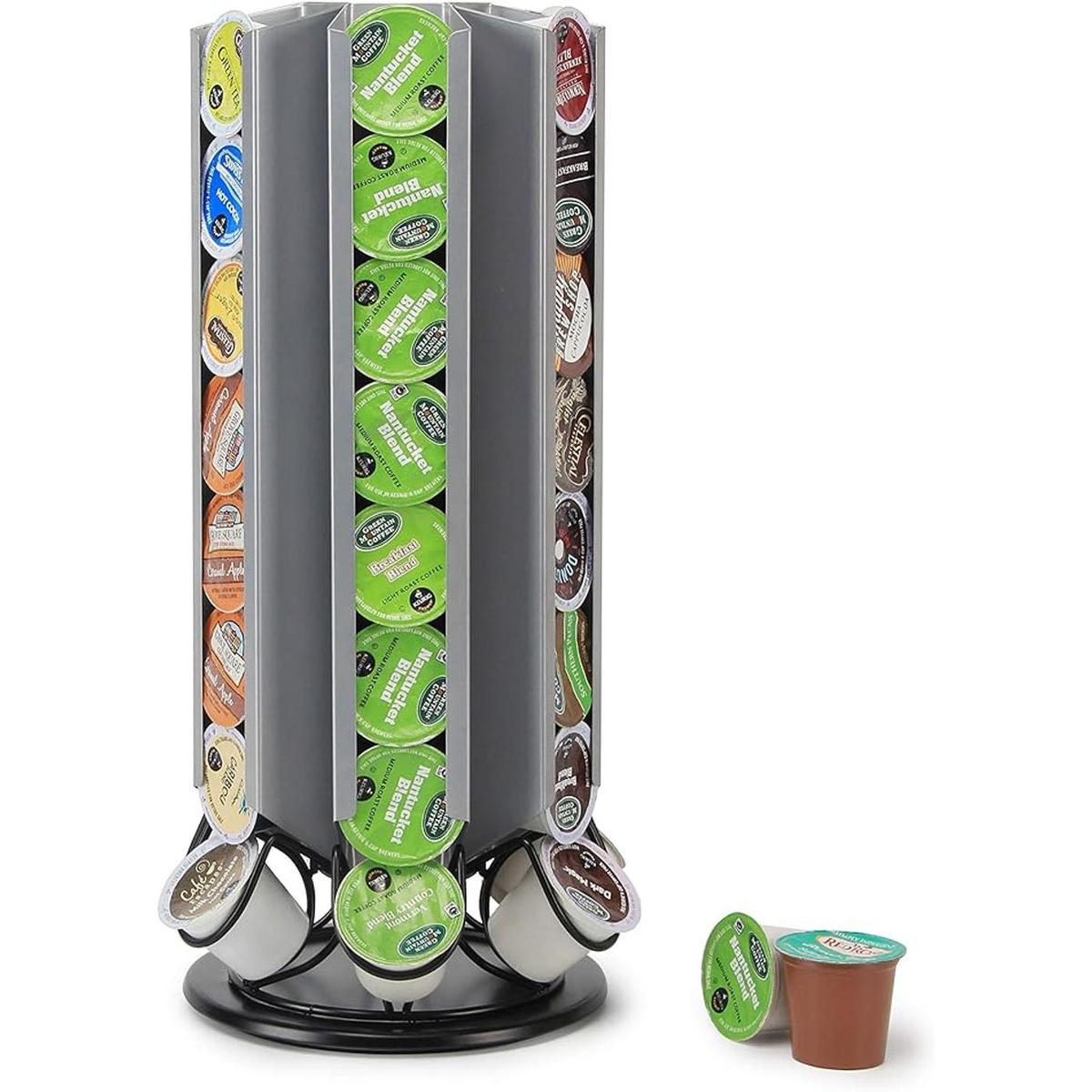 Flagship K Cup Carrusel Rack K Pods Almacenamiento para