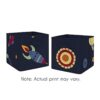 Sweet Jojo Designs Navy Blue Planets Organizador de cubos_2