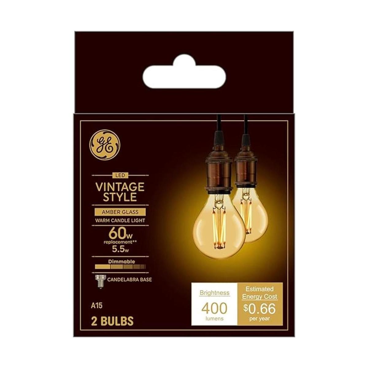 GE Lighting 36555 A15 Soft White 2