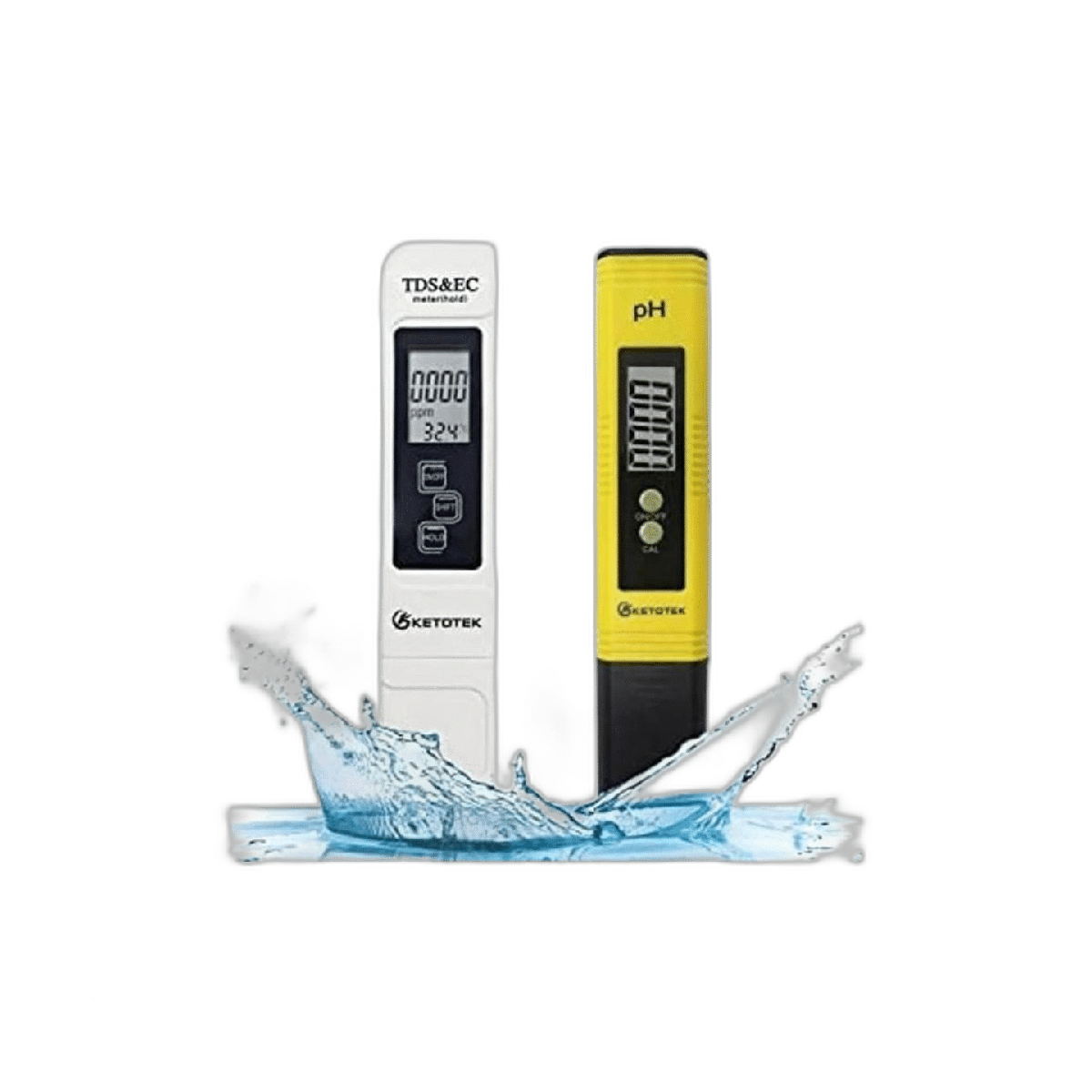 KETOTEK Medidor digital de TDS de agua medidor de PH
