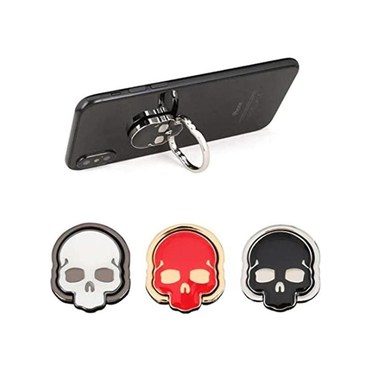 DaKuan Soporte para teléfono móvil con forma de calavera