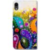 Bfun Funda de piel sintética con tapa para iPhone XR con_2