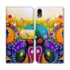 Bfun Funda de piel sintética con tapa para iPhone XR con_4
