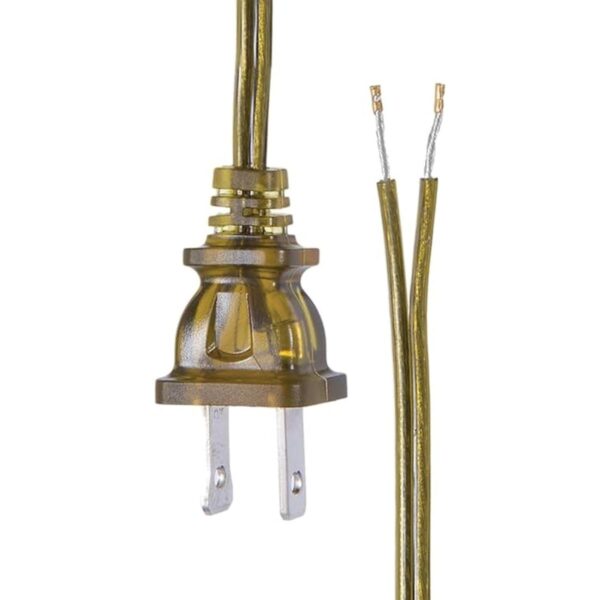BP Lamp Cable de lámpara de latón antiguo cable SPT2 de_2