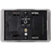 Newhouse Hardware CHM3D Campanilla de puerta color blanco_6