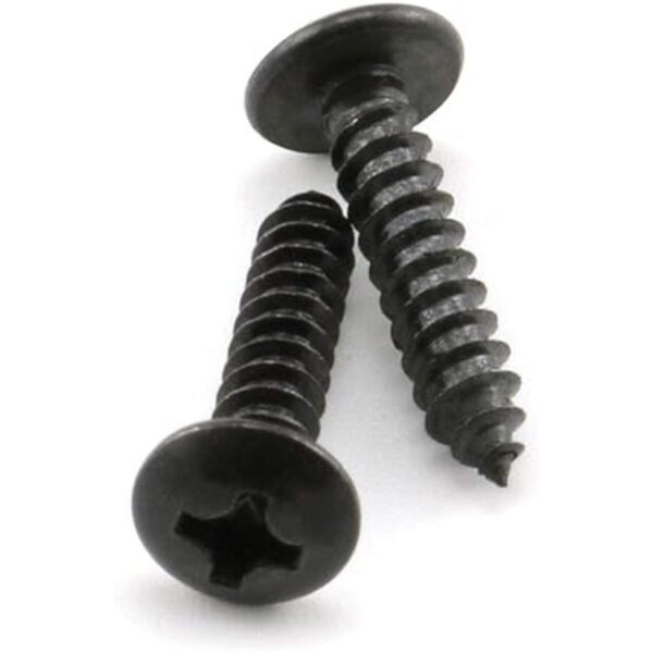 Heyous Abrazadera de cable tipo R de nailon con tornillo