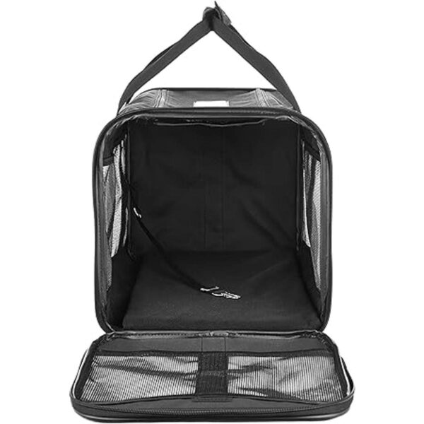 ScratchMe Bolsa portátil de viaje para mascotas de lado