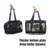 ScratchMe Bolsa portátil de viaje para mascotas de lado