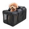 ScratchMe Bolsa portátil de viaje para mascotas de lado