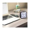 Reloj despertador analógico silencioso de 5.5 pulgadas sin_6