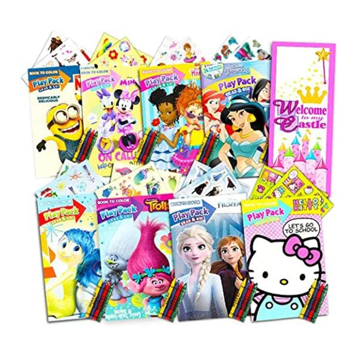 Ultimate Girls Party Favors Play Packs 8 juegos con