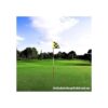 Banderas de golf banderas de golf verdes nailon sólido y