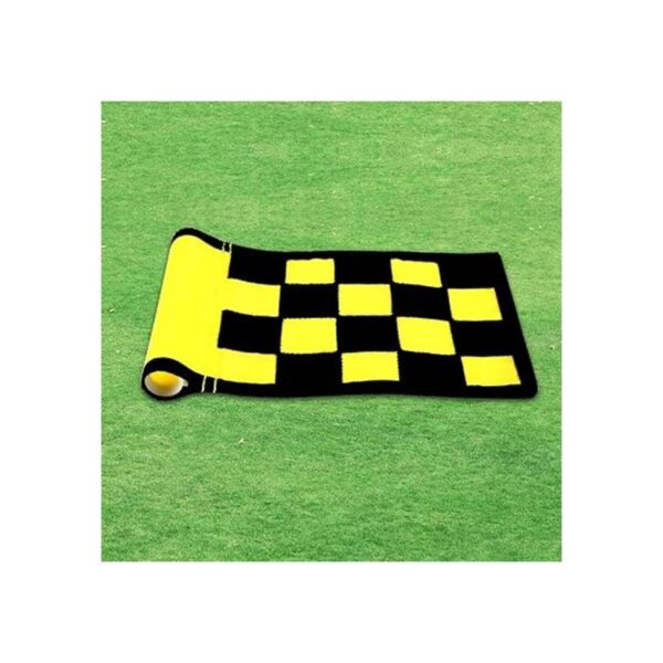 Banderas de golf banderas de golf verdes nailon sólido y