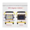OTYTY Luz de trabajo LED portátil recargable COB de 8000LM_3