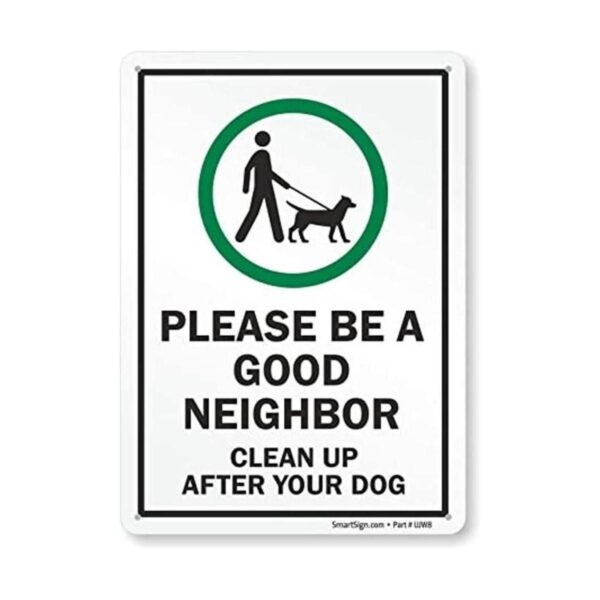 SmartSign Letrero con texto en inglés Please Be A Good_1