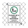SmartSign Letrero con texto en inglés Please Be A Good_3