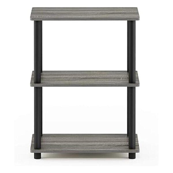 Furinno TurnNTube Estante de almacenamiento de 3 niveles_3